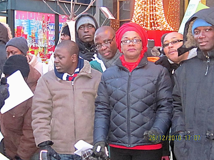 Canada, grande marche de soutien aux institutions républicaines : africains, haïtiens, français et canadiens aux côtés des ivoiriens